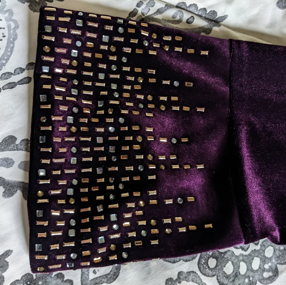 Calvin Klein Velvet Dress - Picture 5 of 8